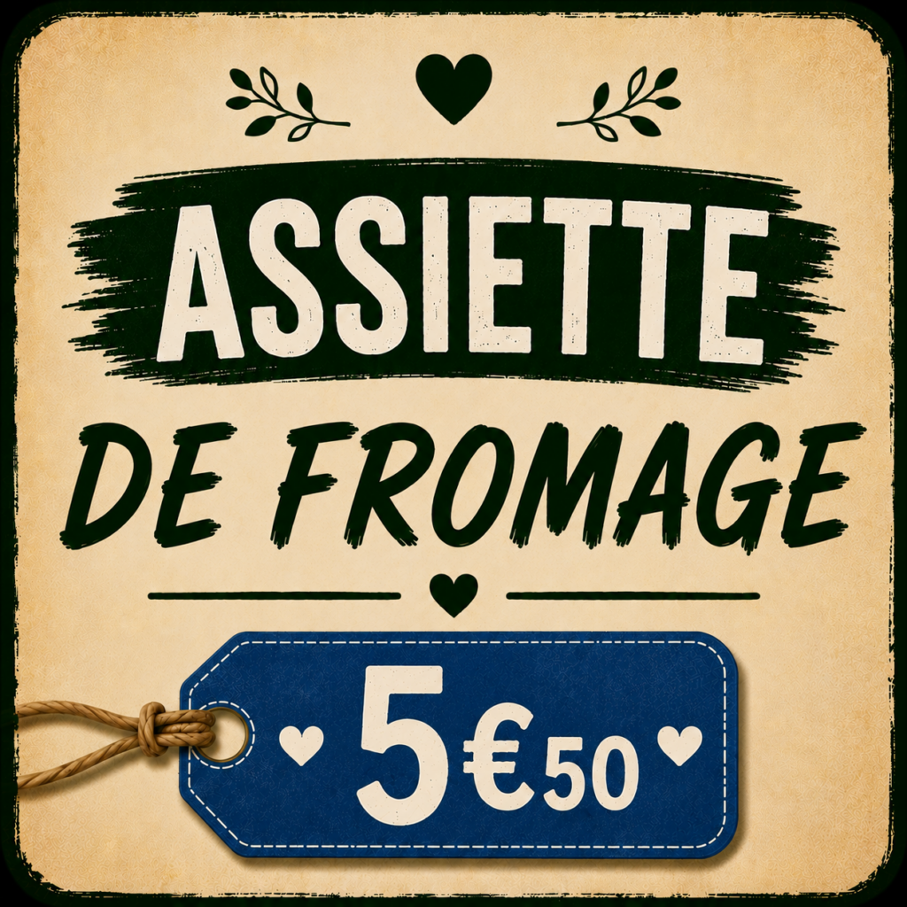 Assiette de fromage 